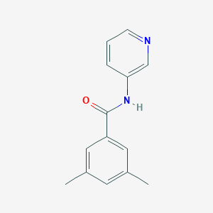 molecular formula C14H14N2O B269790 3,5-Dimethyl-N-pyridin-3-yl-benzamide 