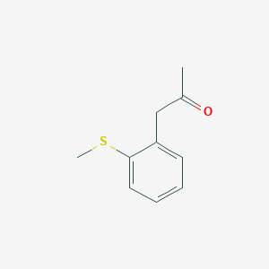 molecular formula C10H12OS B2697921 1-[2-(Methylsulfanyl)phenyl]propan-2-one CAS No. 27350-24-9