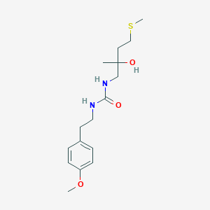 1-(2-Hydroxy-2-methyl-4-(methylthio)butyl)-3-(4-methoxyphenethyl)urea