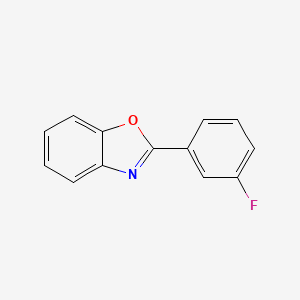 2-(3-Fluorophenyl)-1,3-benzoxazole