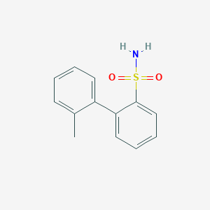 molecular formula C13H13NO2S B2698043 2-(2-Methylphenyl)benzene-1-sulfonamide CAS No. 217498-86-7