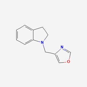 4-(2,3-Dihydroindol-1-ylmethyl)-1,3-oxazole