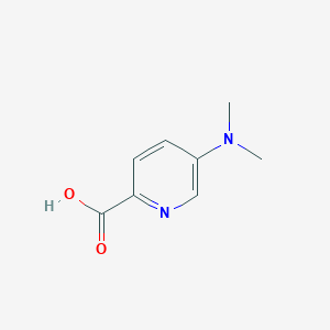 molecular formula C8H10N2O2 B2698134 5-(二甲基氨基)吡啶甲酸 CAS No. 30766-15-5
