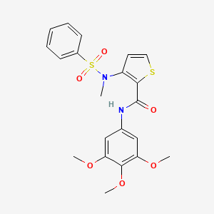2-(2,4-difluorophenyl)-7-(3-methoxyphenyl)imidazo[1,2-a]pyrazin-8(7H)-one