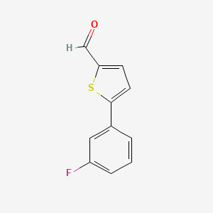 5-(3-Fluorophenyl)thiophene-2-carbaldehyde