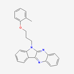6-[3-(2-methylphenoxy)propyl]-6H-indolo[2,3-b]quinoxaline