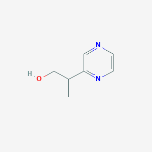 2-Pyrazin-2-ylpropan-1-ol