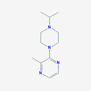 molecular formula C12H20N4 B2698563 2-(4-Isopropylpiperazin-1-yl)-3-methylpyrazine CAS No. 2034511-31-2