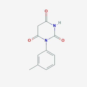 molecular formula C11H10N2O3 B2698576 1-(3-methylphenyl)pyrimidine-2,4,6(1H,3H,5H)-trione CAS No. 109493-60-9