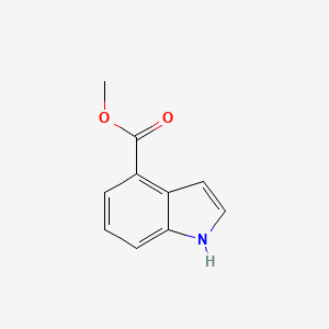 molecular formula C10H9NO2 B2698580 甲基1H-吲哚-4-甲酸酯 CAS No. 39830-66-5