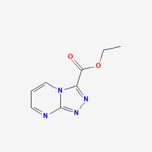 Ethyl [1,2,4]triazolo[4,3-a]pyrimidine-3-carboxylate