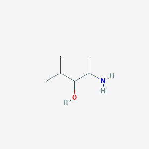 molecular formula C6H15NO B2698719 2-Amino-4-methylpentan-3-ol CAS No. 116435-65-5