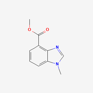 molecular formula C10H10N2O2 B2698774 Methyl 1-Methylbenzimidazole-4-carboxylate CAS No. 672957-91-4
