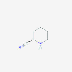 molecular formula C6H10N2 B2698781 (S)-2-Cyanopiperidine CAS No. 1217629-89-4; 42457-10-3