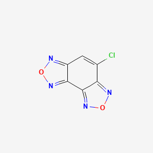 molecular formula C6HClN4O2 B2698789 4-Chloro[1,2,5]oxadiazolo[3,4-e][2,1,3]benzoxadiazole CAS No. 749923-28-2