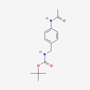 tert-Butyl 4-acetamidobenzylcarbamate