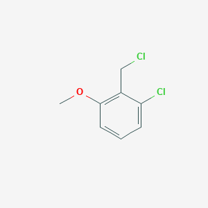 molecular formula C8H8Cl2O B2698806 1-氯-2-(氯甲基)-3-甲氧基苯 CAS No. 344294-26-4