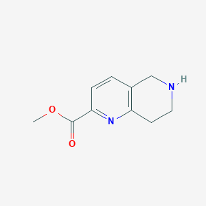 Methyl 5,6,7,8-tetrahydro-1,6-naphthyridine-2-carboxylate