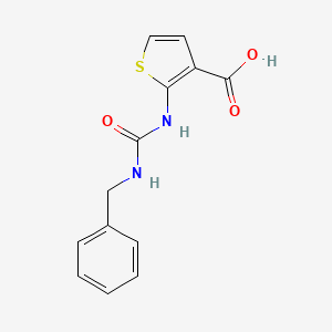 molecular formula C13H12N2O3S B2698821 2-(3-Benzylureido)thiophene-3-carboxylic acid CAS No. 1254588-01-6