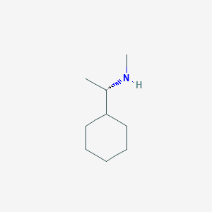 molecular formula C9H19N B2698876 [(1S)-1-环己基乙基](甲基)胺 CAS No. 138785-57-6
