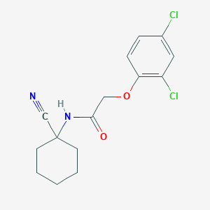 N-(1-cyanocyclohexyl)-2-(2,4-dichlorophenoxy)acetamide