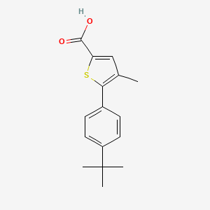 5-(4-Tert-butylphenyl)-4-methylthiophene-2-carboxylic acid