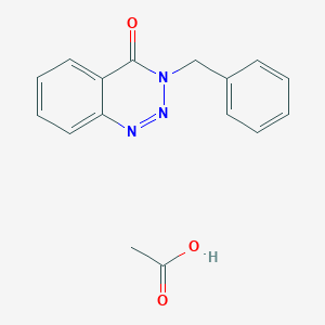 3-benzylbenzo[d][1,2,3]triazin-4(3H)-one acetate
