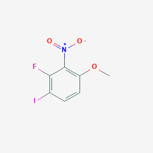 2-Fluoro-1-iodo-4-methoxy-3-nitrobenzene