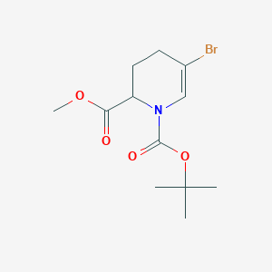 1-Tert-butyl 2-methyl 5-bromo-1,2,3,4-tetrahydropyridine-1,2-dicarboxylate