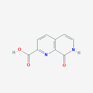 8-hydroxy-1,7-naphthyridine-2-carboxylic acid