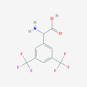 Amino-(3,5-bis-trifluoromethyl-phenyl)-acetic acid
