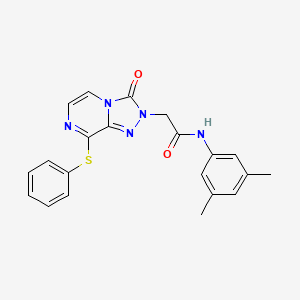 molecular formula C21H19N5O2S B2699178 N-(2-甲氧基苯基)-2-(1-甲基-1H-吡咯-2-基)-2-氧代乙酰胺 CAS No. 1115915-15-5