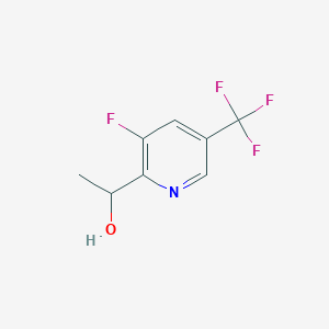 1-(3-Fluoro-5-(trifluoromethyl)pyridin-2-yl)ethanol