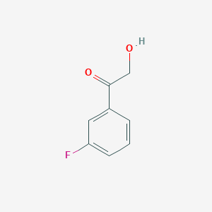 molecular formula C8H7FO2 B2699213 1-(3-Fluorophenyl)-2-hydroxyethanone CAS No. 229025-05-2