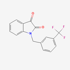 1-[3-(trifluoromethyl)benzyl]-1H-indole-2,3-dione