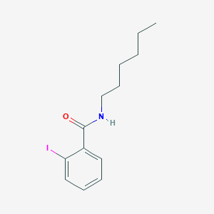 molecular formula C13H18INO B2699356 N-hexyl-2-iodobenzamide CAS No. 79271-29-7