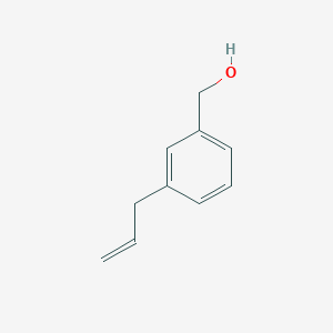 molecular formula C10H12O B2699557 (3-Allyl-phenyl)-methanol CAS No. 106965-54-2