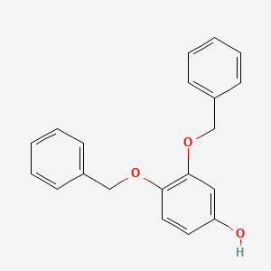molecular formula C20H18O3 B2699590 3,4-Bis(benzyloxy)phenol CAS No. 27688-86-4