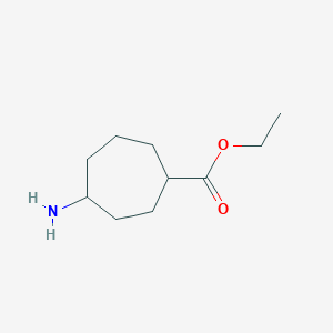 Ethyl 4-aminocycloheptane-1-carboxylate