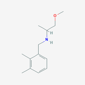 molecular formula C13H21NO B2699649 [(2,3-Dimethylphenyl)methyl](1-methoxypropan-2-yl)amine CAS No. 1249542-82-2
