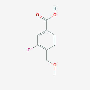 3-Fluoro-4-(methoxymethyl)benzoic acid