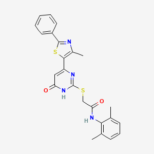 7-(3-methoxybenzyl)-3,4-dimethyl-1-(4-methylphenyl)-1,7-dihydro-6H-pyrazolo[3,4-b]pyridin-6-one