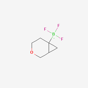 Trifluoro(3-oxabicyclo[4.1.0]heptan-6-yl)boranuide