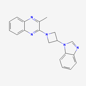 2-[3-(Benzimidazol-1-yl)azetidin-1-yl]-3-methylquinoxaline