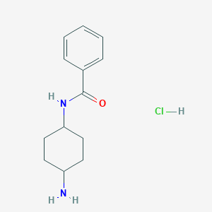 N-[(1R*,4R*)-4-Aminocyclohexyl]benzamidehydrochloride