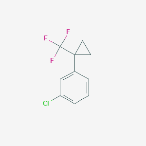 1-Chloro-3-(1-trifluoromethyl-cyclopropyl)-benzene