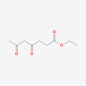 molecular formula C9H14O4 B2699793 Ethyl 4,6-dioxoheptanoate CAS No. 20754-03-4