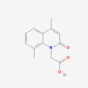(4,8-Dimethyl-2-oxo-2H-quinolin-1-yl)-acetic acid