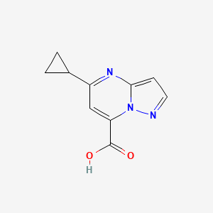 5-Cyclopropylpyrazolo[1,5-a]pyrimidine-7-carboxylic acid