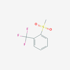 molecular formula C8H7F3O2S B2699865 2-Trifluoromethylphenylmethylsulfone CAS No. 2443-77-8